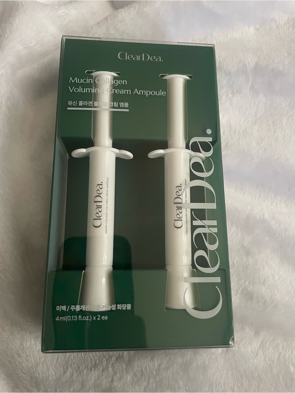 Clear Dea Mucin Collagen Volumizing Cream Ampoule - NEW!